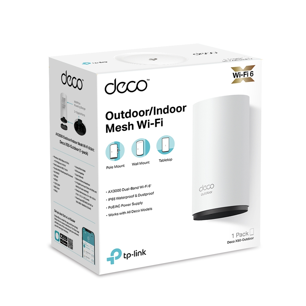 Bekijk afbeelding 3 van TP-Link Deco X50-Outdoor 3000Mbps.